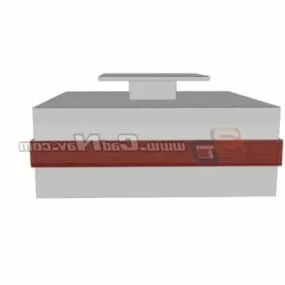 Induction Ceiling Lamp Design 3d model