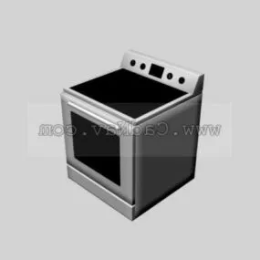 Kitchen Induction Cooker 3d model