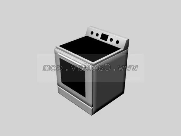 Bbq Iron Oven 3d model