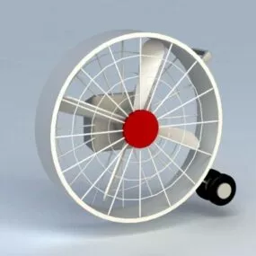 Industrial Fan Machine 3d model