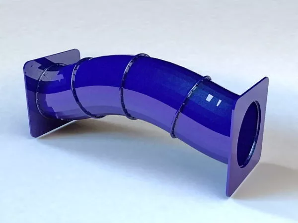 Industrial Pipeline System 3d model Industrial Pipeline System 3d model