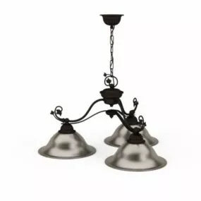 Industrial Style Pendant Light Fixtures 3d model