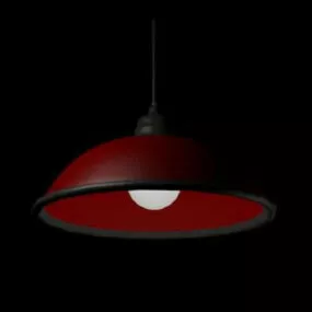 Metal Industrial Pendant Lighting 3d model