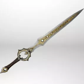 Game Infinity Blade Sword 3d model