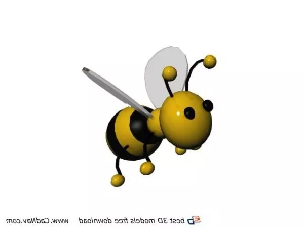 Inflatable Cartoon Toys Bee 3d model Inflatable Cartoon Toys Bee 3d model