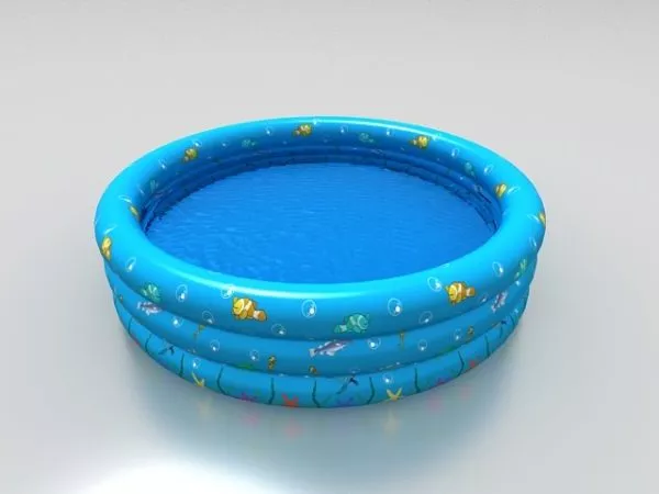 Kid Ground Pool 3d model Kid Ground Pool 3d model