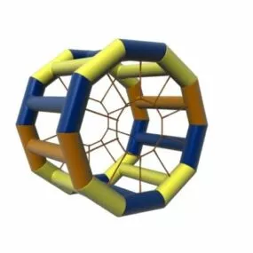 Inflatable Climbing Frame Playset 3d model