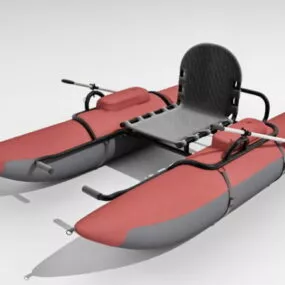Watercraft Inflatable Fishing Boat 3d model