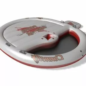 Pool Island Float 3d model