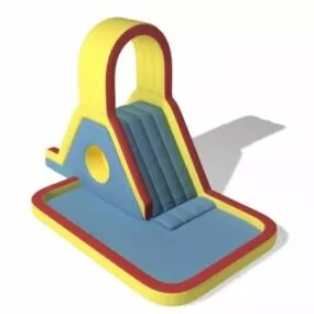 Inflatable Slide Playset 3d model