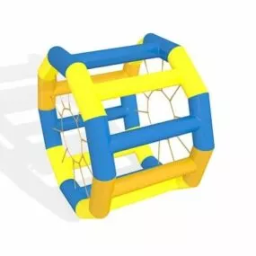 Outdoor Inflatable Water Wheel 3d model
