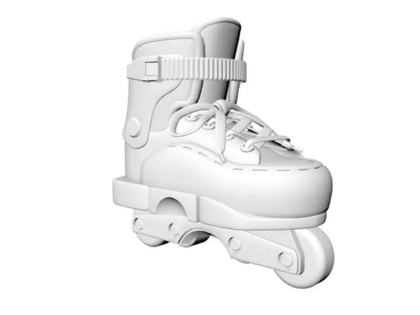 High Heel Dress Shoes 3d model