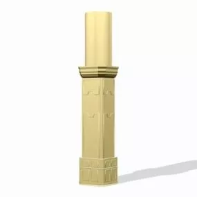 Interior Hall Decor Column 3d model