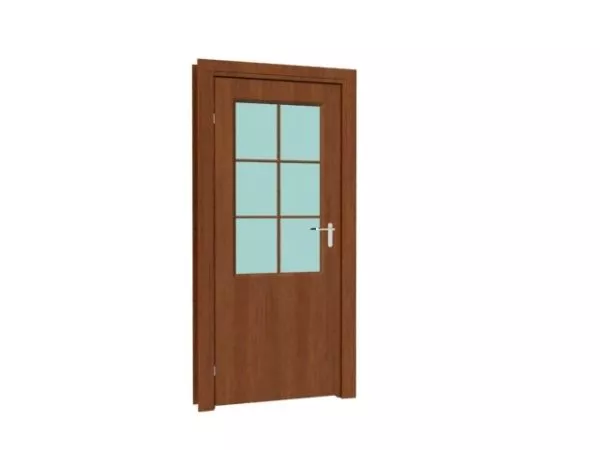 Window Frame Arc Top 3d model