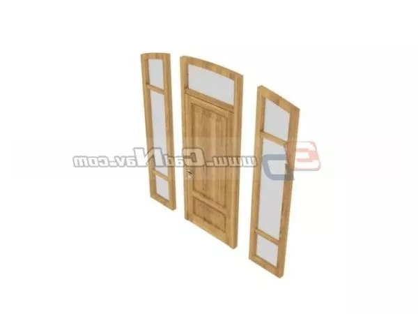 Partition Frame Islamic Pattern 3d model