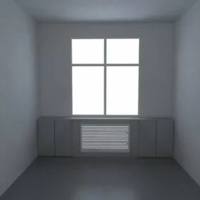 Interior Radiator Cover 3d model