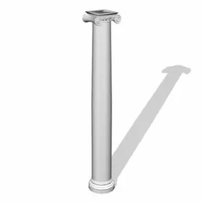 Stone Ionic Column 3d model