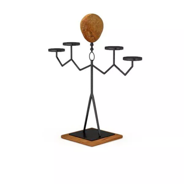 Medieval Lighting Candelabra 3d model