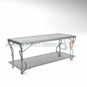 Furniture Iron Coffee Table 3d model