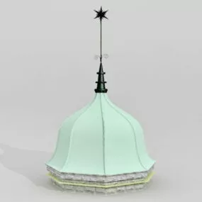 Italian Renaissance Dome Structure 3d model
