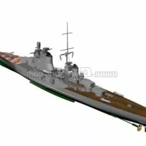 Watercraft Italian Cruiser 3d model
