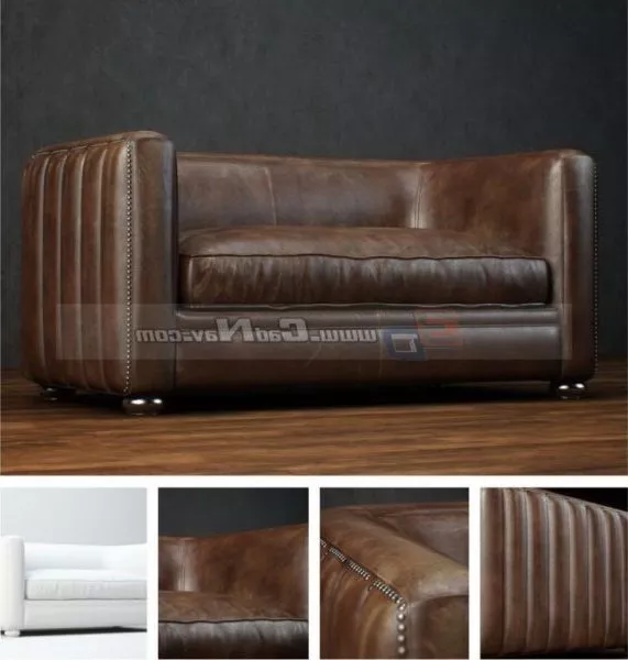 Italian Leather Furniture Sofa Chair 3d model Italian Leather Furniture Sofa Chair 3d model