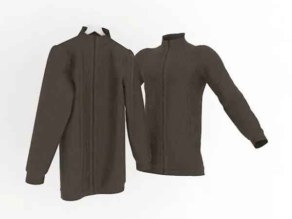 Jacket On Hanger Fashion 3d model Jacket On Hanger Fashion 3d model