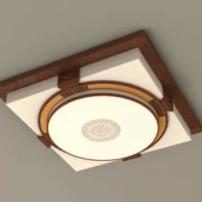 Japanese Ceiling Lights 3d model