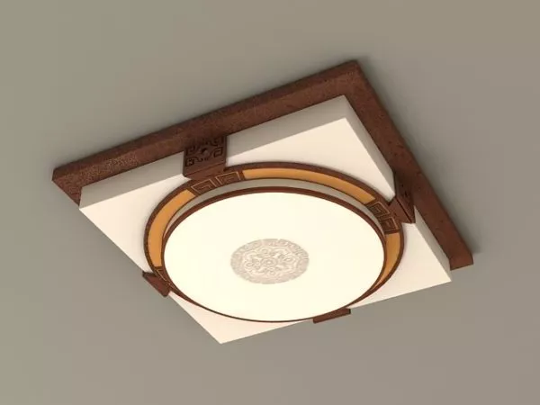 Japanese Ceiling Lights 3d model Japanese Ceiling Lights 3d model