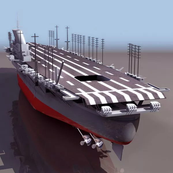 Uss Aircraft Carrier John Stennis 3d model