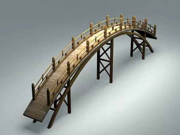 Bridge Building Module 3d model