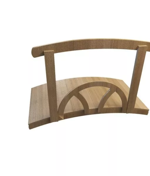 Small Garden Bridge 3d model