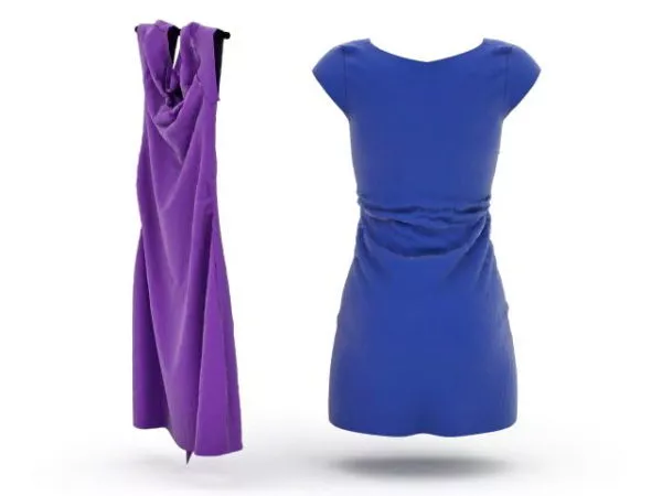 Kawaii Style Dress 3d model