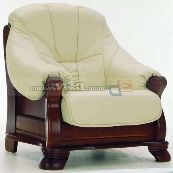 European Furniture Lounge Armchair 3d model European Furniture Lounge Armchair 3d model