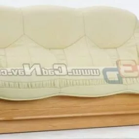 European Furniture Three Seats Sofa 3d model