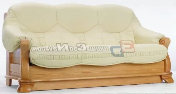European Furniture Three Seats Sofa 3d model European Furniture Three Seats Sofa 3d model