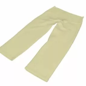 Men Fashion Khaki Dress Pants For 3d model