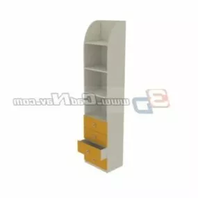 Home Kids Furniture Corner Cabinet 3d model