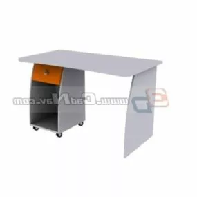 Kids Writing Desk Furniture 3d model