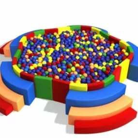 Children Ball Pool 3d model