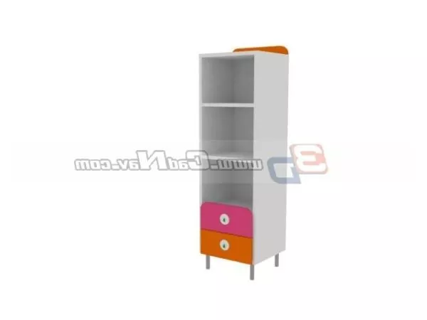 Kids Furniture Toys Storage Cabinet 3d model Kids Furniture Toys Storage Cabinet 3d model