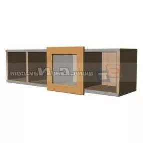 Children Room Storage Cabinet 3d model