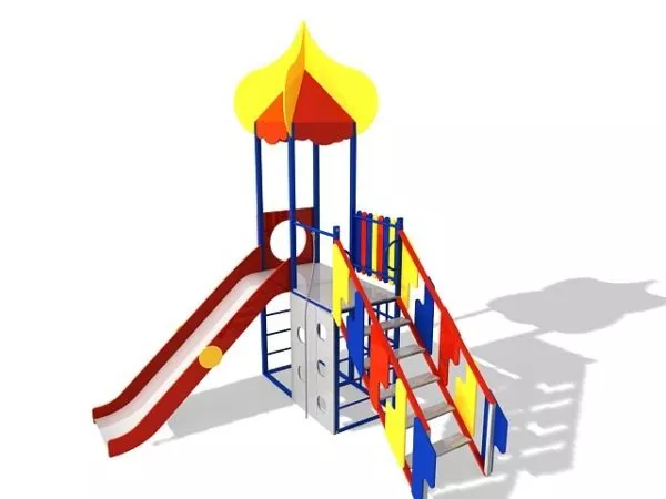 Swing Playground Set 3d model
