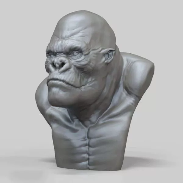 Realistic Black Gorilla 3d model