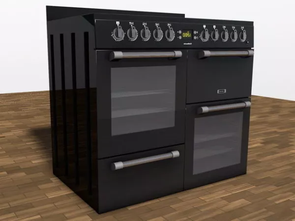 Gas Stove Oven 3d model