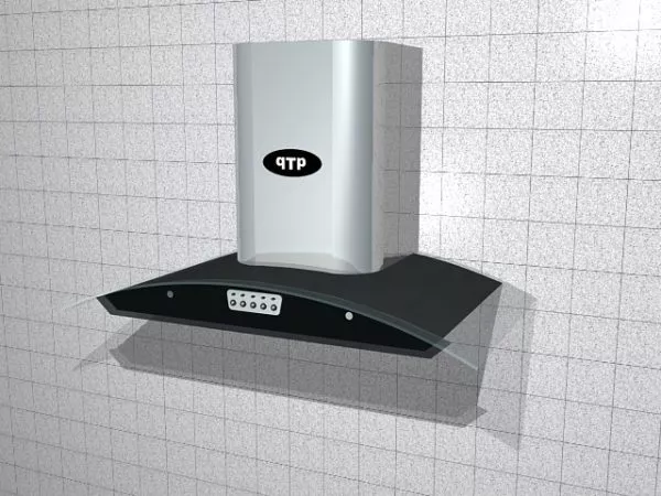 Kitchen Range Hood 3d model Kitchen Range Hood 3d model