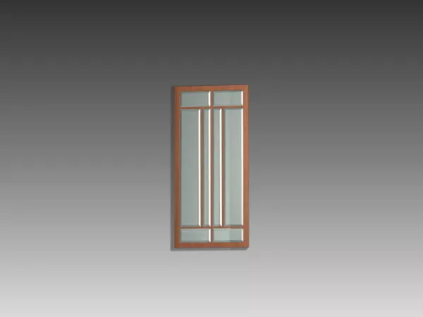 Kitchen Glass Door Insert 3d model Kitchen Glass Door Insert 3d model