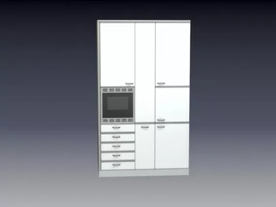 Kitchen Cupboard Cabinet 3d model Kitchen Cupboard Cabinet 3d model