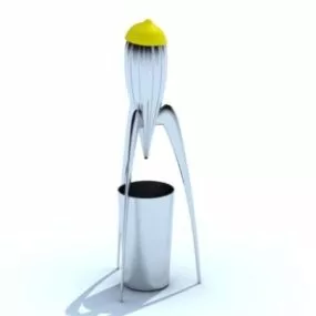 Kitchen Drip Cup Equipment 3d model