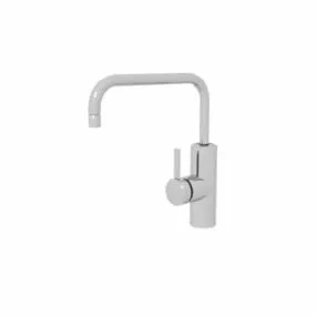 Kitchen Inox Sink Tap 3d model